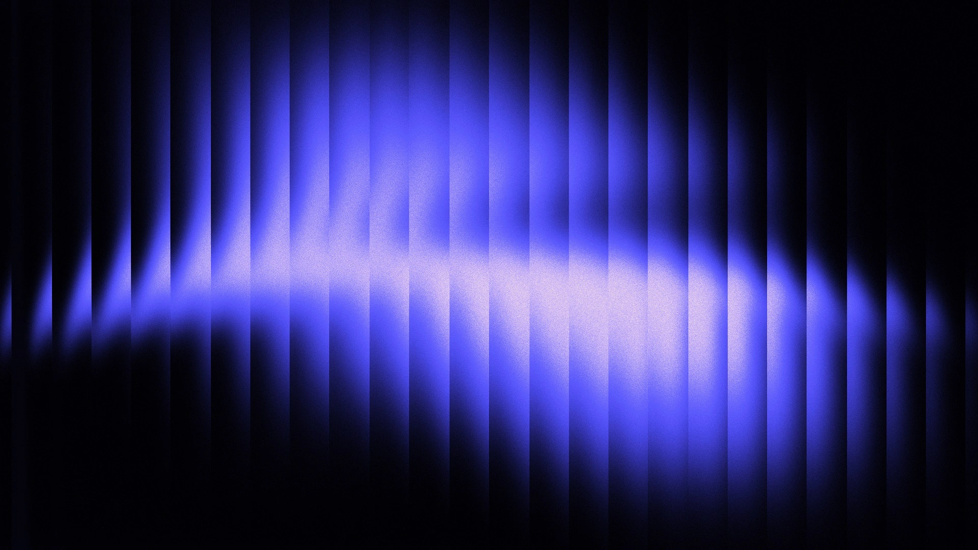 Abstract blue and purple light gradient background with vertical glowing bars and soft central glow.